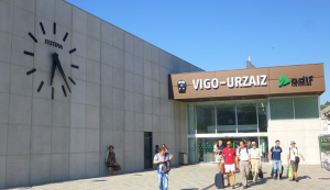 Vieja estación de tren Vigo Urzáiz